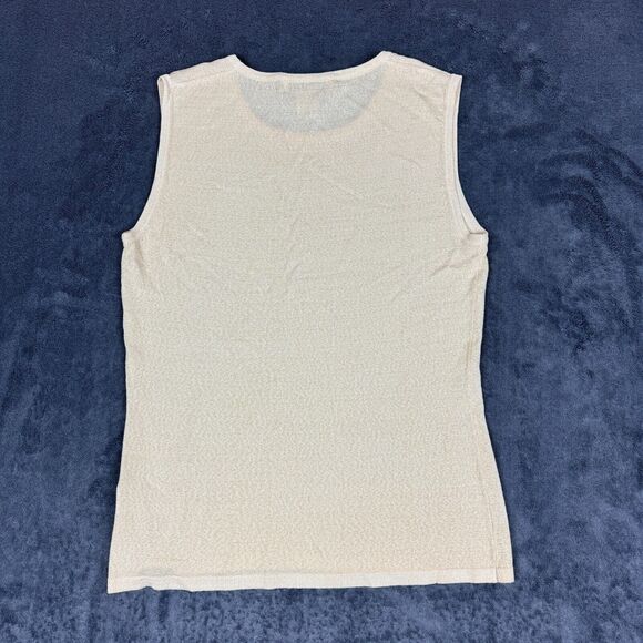 Iris Singer Cardigan & Shell Sweater Women's M / L Knitwear Made in Italy - Picture 4 of 9